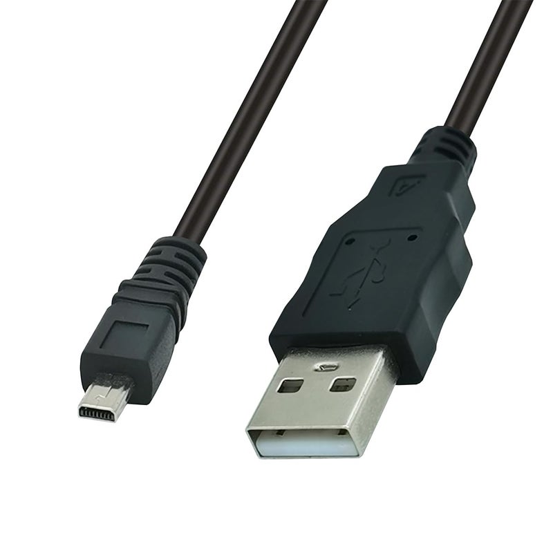 AILTECK Replacement USB Camera Transfer Data Sync Cable Cord for Nikon Coolpix S6300 S3500 S3700 A10 L340 L840, UC-E16, UC-E17, Nikon D3200 D3300 D5300 D750 - Image 1